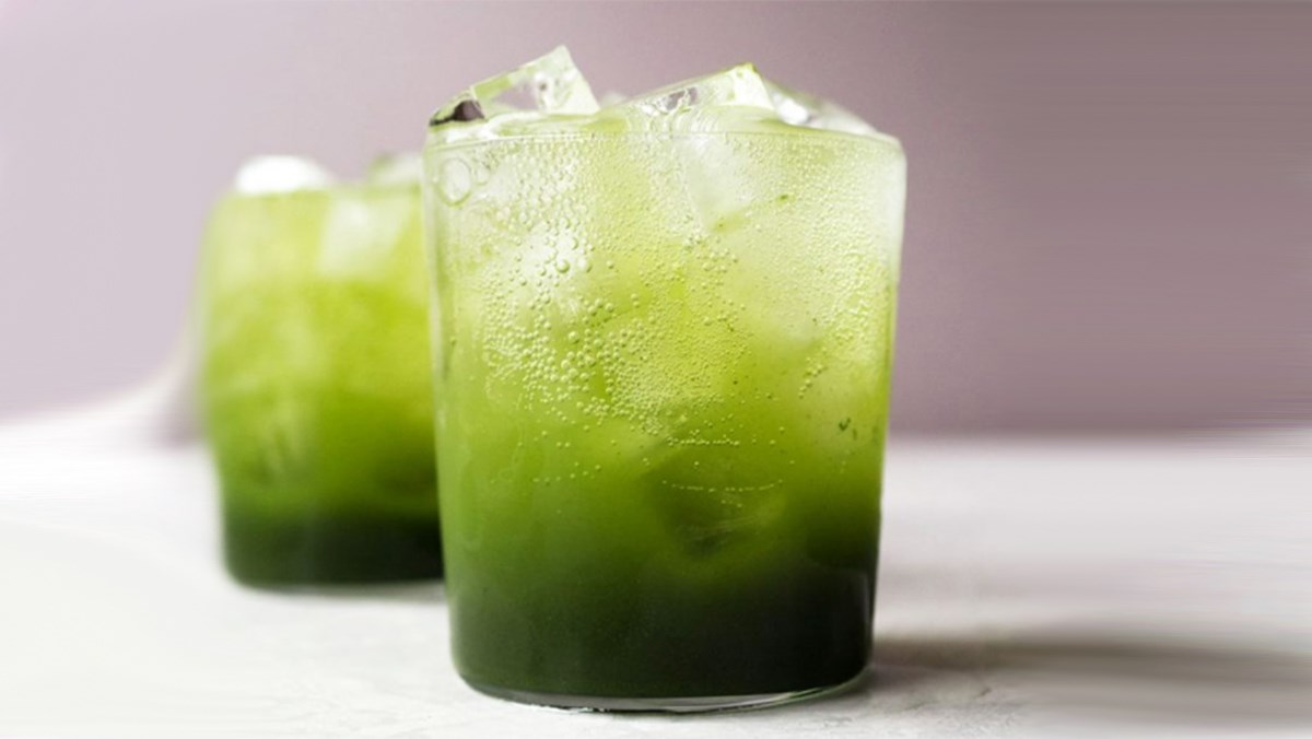 Soda trà xanh
