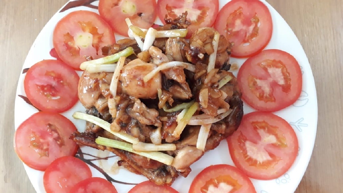 Ếch chiên nước mắm