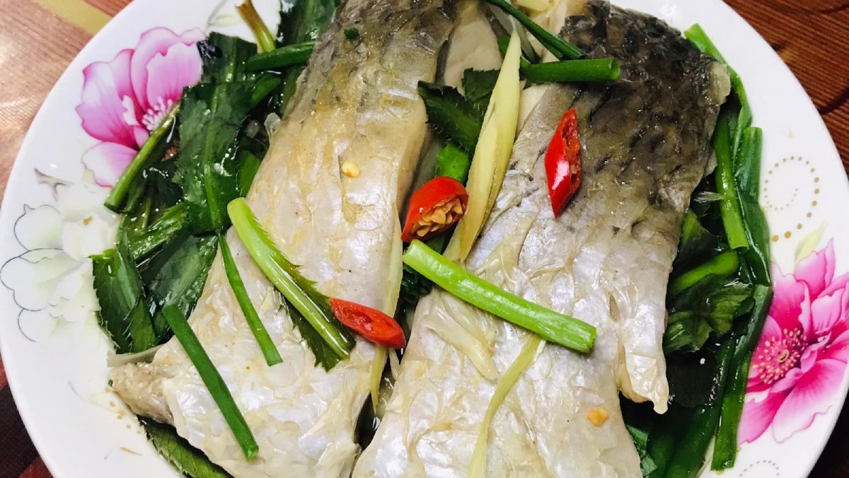 Cá chép hấp xì dầu (công thức được chia sẻ từ người dùng)