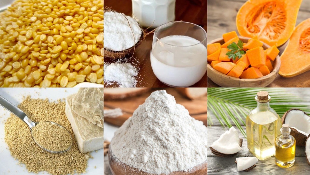 Dụng cụ làm bánh bao chay bí đỏ