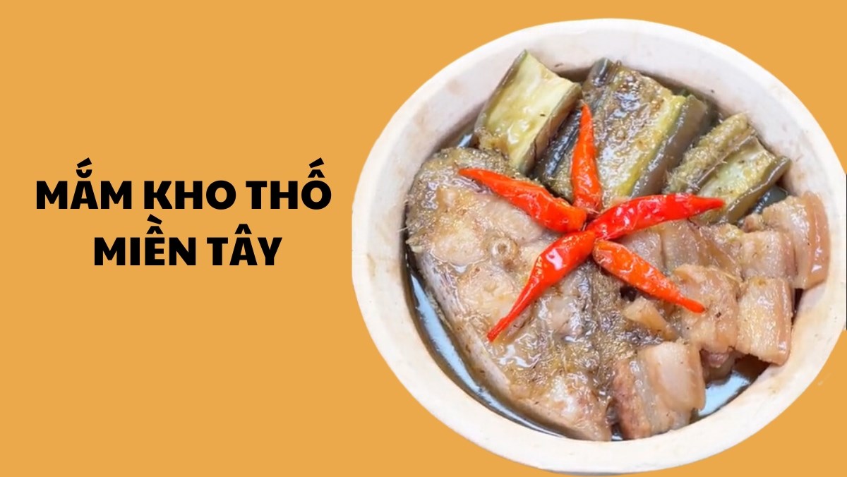 Mắm kho bằng mắm cá linh (Công thức được chia sẻ từ Tiktok vào bếp cùng KitchenAZ)
