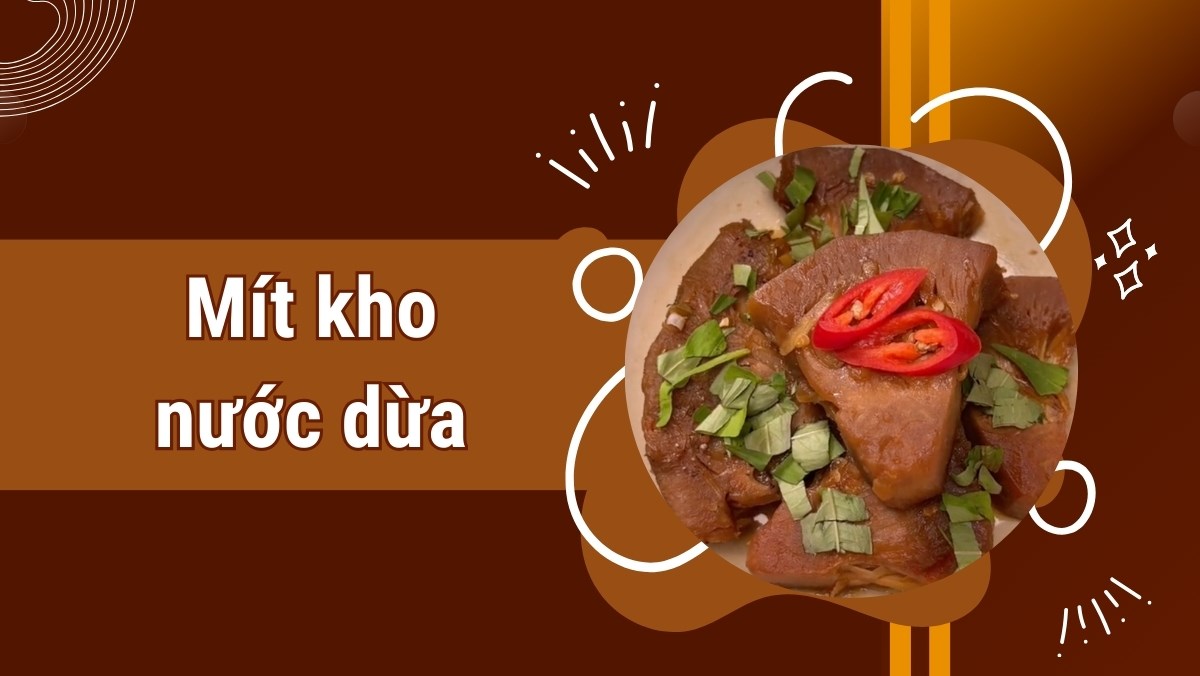 Mít kho nước dừa