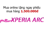 Mua online Sony Ericsson XPERIA Arc LT15i tặng ngay 1.500.000đ