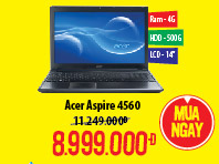 Laptop Acer Aspire 4560 (83524G50Mn)