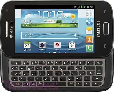 Samsung Galaxy S Blaze Q với bàn phím QWERTY ra mắt ngày 15/8