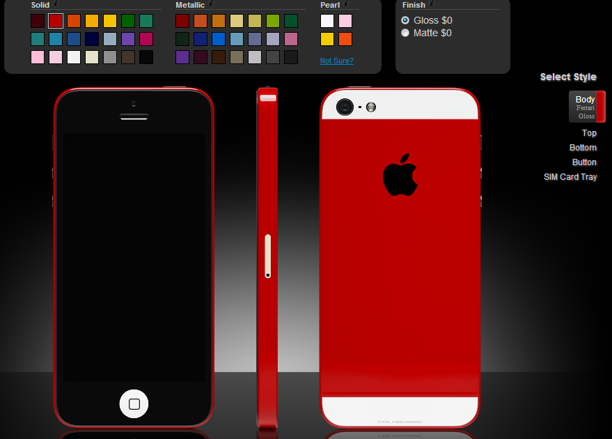 Siêu phẩm iPhone đa sắc màu