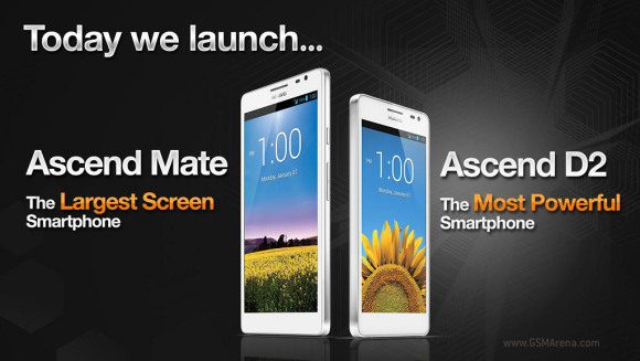 Huawei Ascend Mate và D2