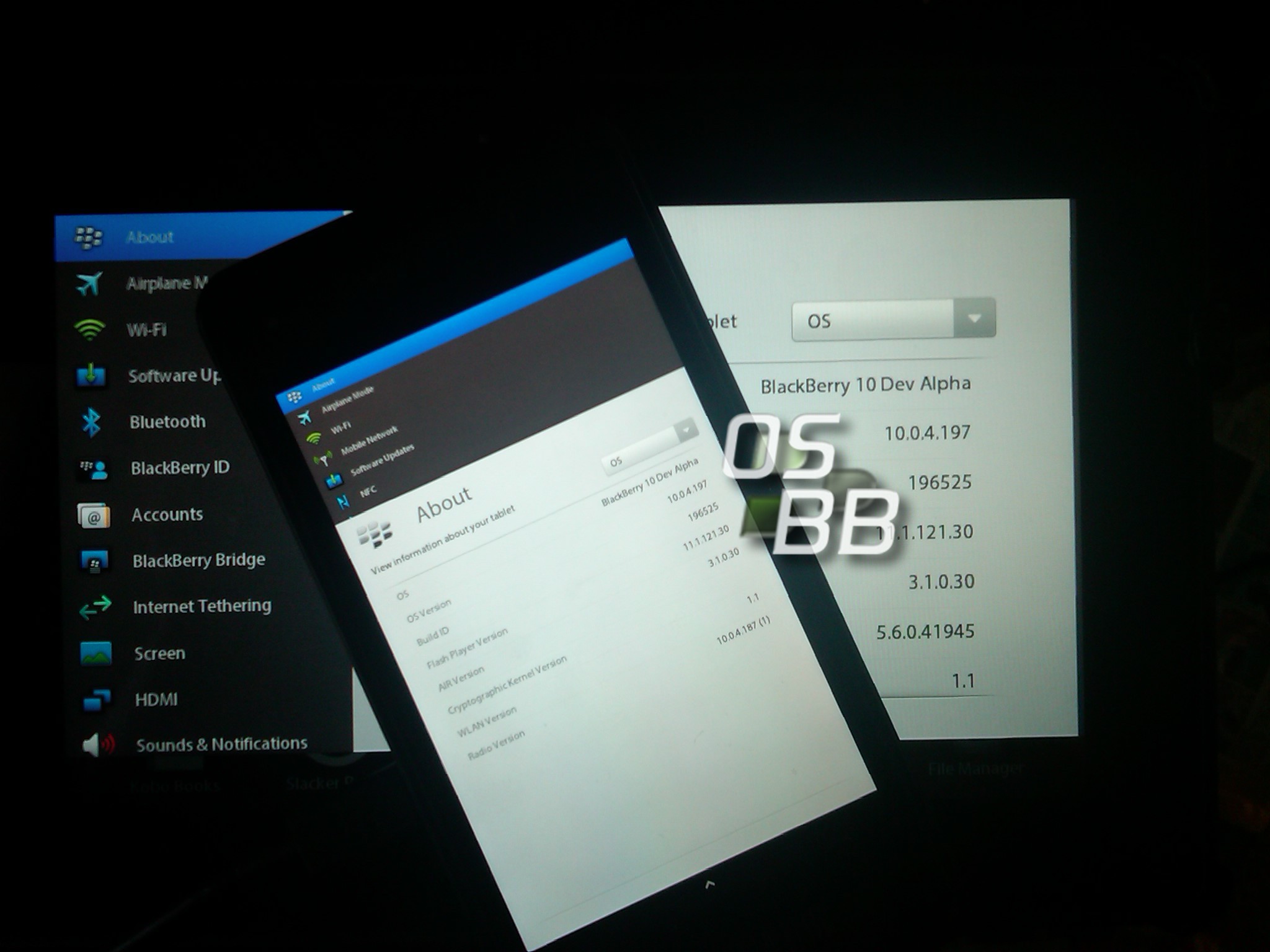 Tablet mới của Blackberry