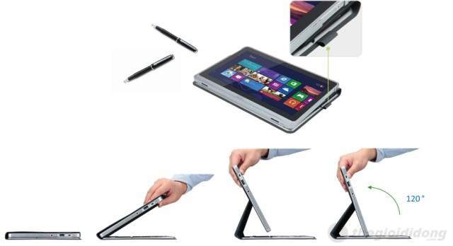 Từ tablet biến thành laptop 