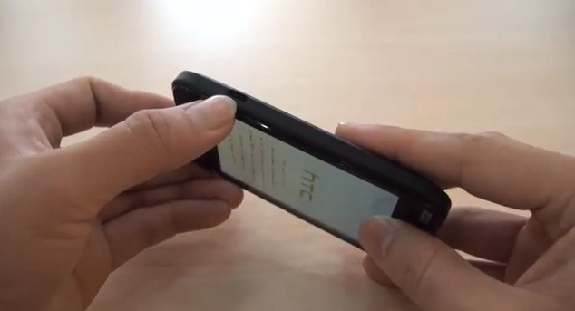 Right side of the machine microUSB port