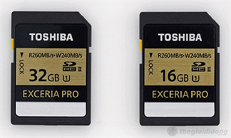 Thẻ nhớ nhanh nhất thế giới sẽ đến từ hãng Toshiba