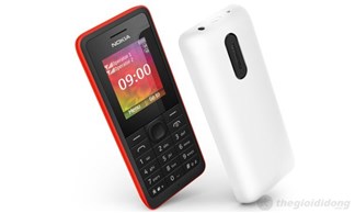 Nokia giới thiệu bộ đôi 106 và 107 giá rẻ có khe cắm thẻ nhớ