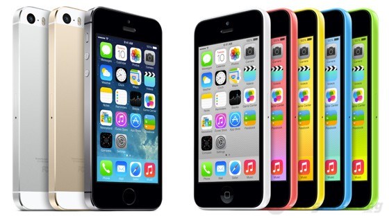 iPhone 5S và iPhone 5C