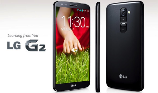 Thiết kế ấn tượng của LG G2