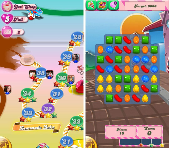 Candy Crush Saga atinge 500 milhões de downloads 