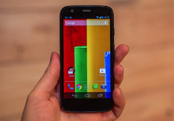 Màn hình 4.5 inch trên Moto G