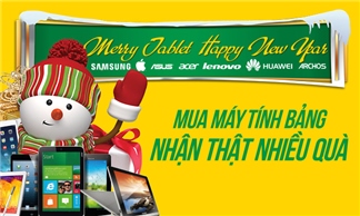 Merry Tablet - Mua máy tính bảng - Nhận thật nhiều quà