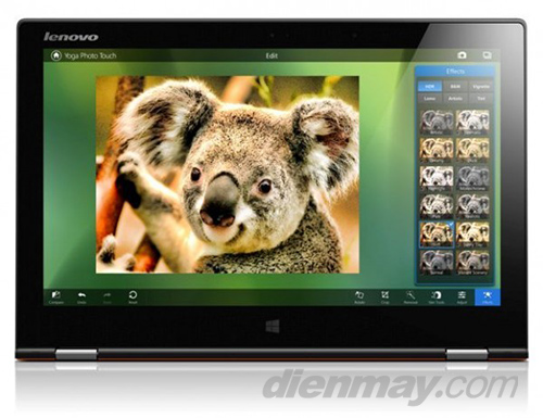 Lenovo Yoga 2 Pro có chức năng xem ảnh không cần chạm
