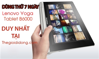 Dùng thử máy tính bảng Lenovo Yoga Tablet 8 B6000 miễn phí 7 ngày tại Thegioididong.com