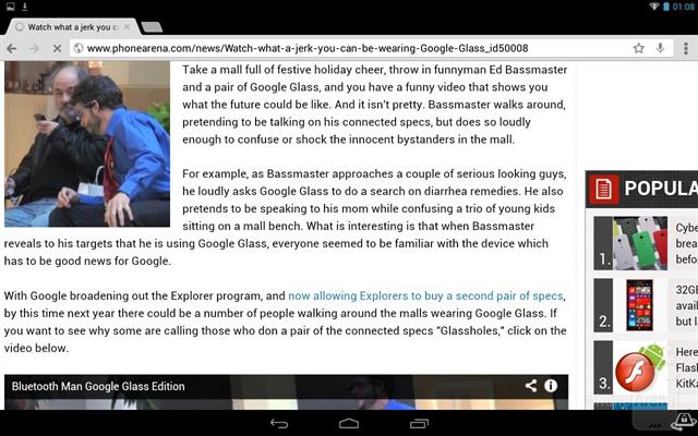 Font chữ hiển thị không mịn cho lắm