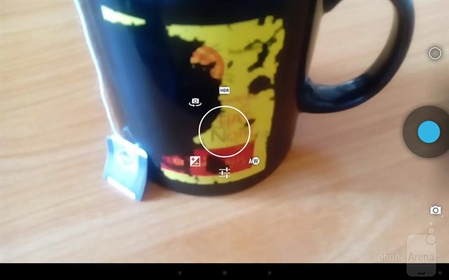 Giao diện chụp ảnh