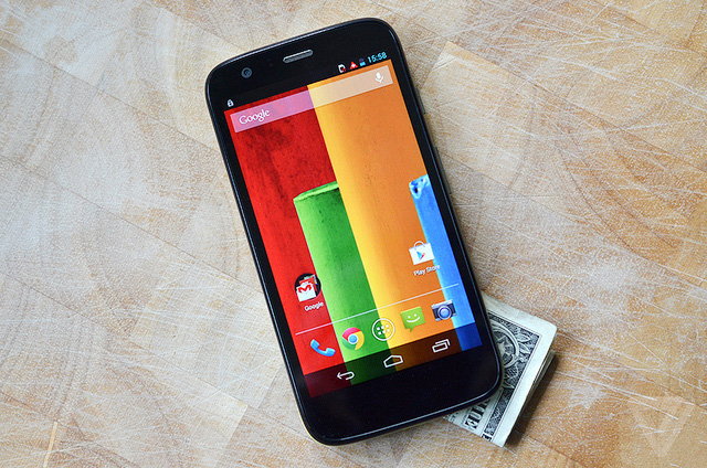 Giá rẻ chính là yếu tố khiến Moto G được đón nhận nồng nhiệt