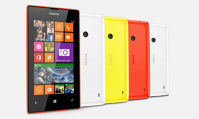 Lumia 525 là phiên bản nâng cấp của 520 với bộ nhớ RAM 1 GB