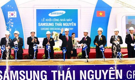 Samsung đang chú ý đến Viêt Nam