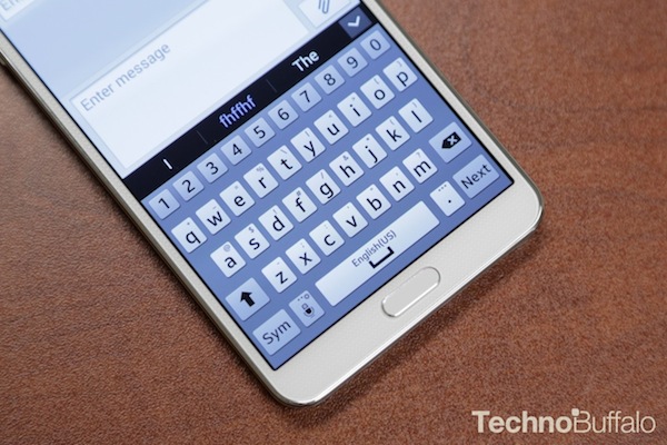 Bàn phím ảo lớn hơn