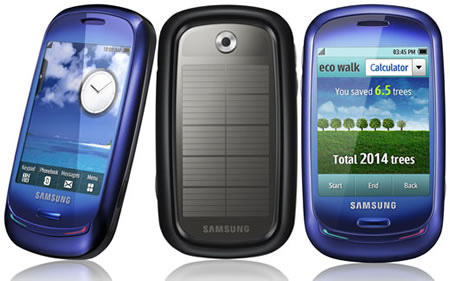 smartphone năng lượng mặt trời