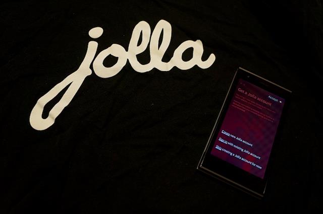 Smartphone Jolla Sailfish