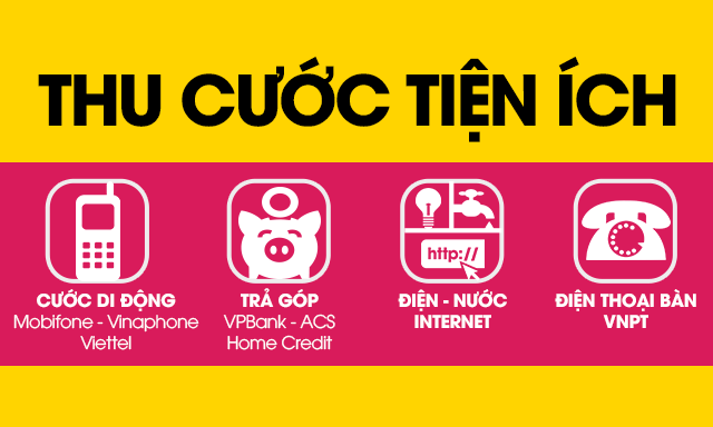 Thu cước tiện ích