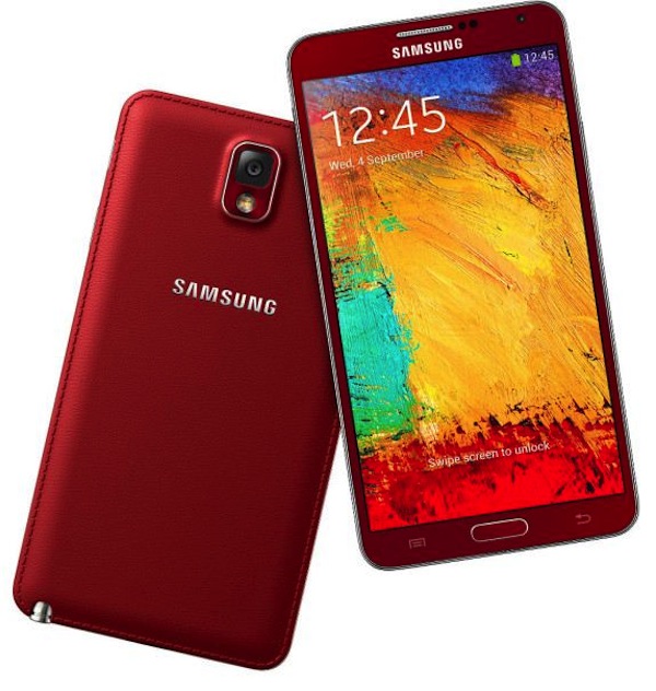 Galaxy Note 3 Merlot Red