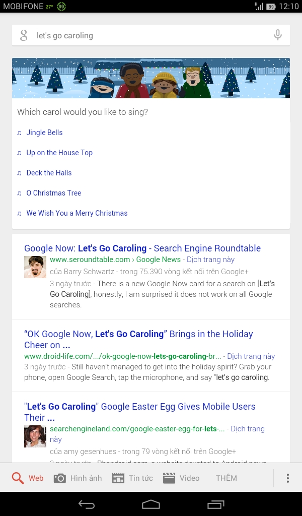 Danh sách các bài hát