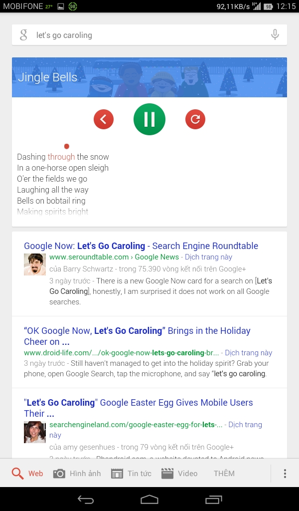 3 phím điều hướng với 2 gam màu xanh và đỏ