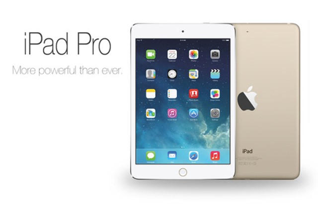 Apple trong năm 2014 ipad pro