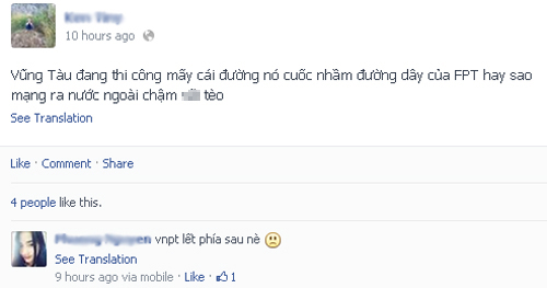 Từ tối qua, mạng xã hội Facebook xuất hiện hàng loạt những than phiền của khách hàng