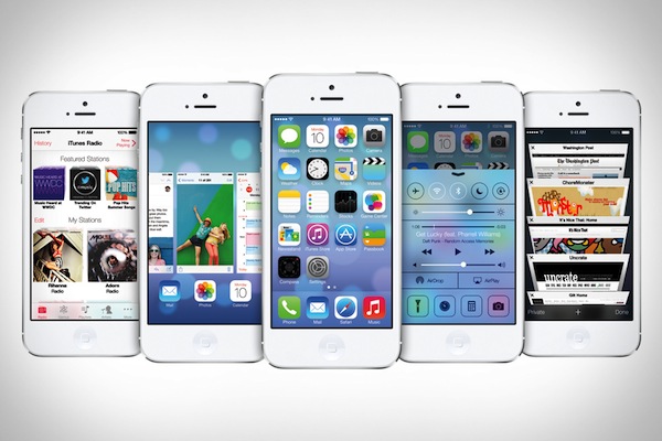 iOS 7 đang được phổ cập