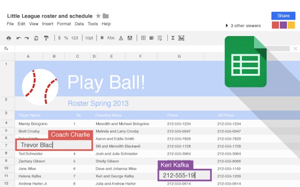 Google Sheets