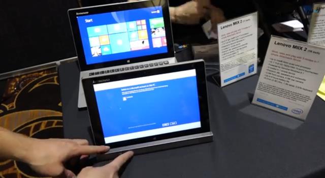 Trên tay Lenovo Miix 2 phiên bản 10 và 11 inch tại CES 2014