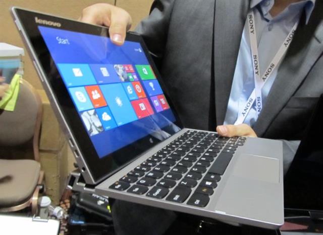 Hình ảnh trên tay Lenovo Miix 2 10 tại CES 2014 Hình ảnh trên tay Lenovo Miix 2 10 tại CES 2014