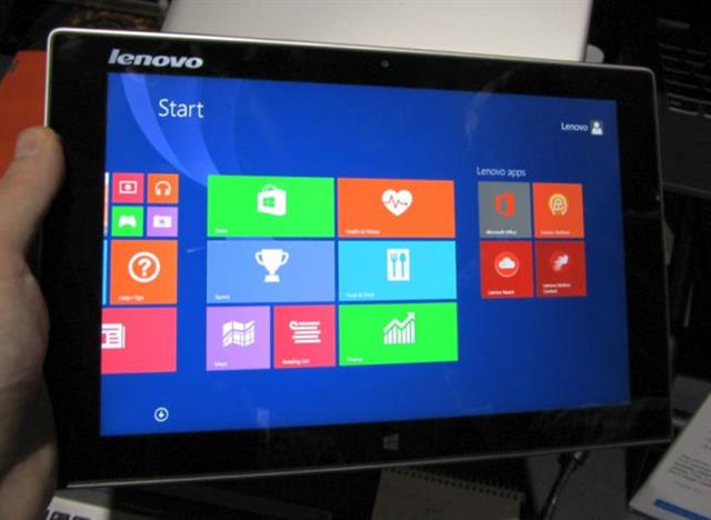 Hình ảnh trên tay Lenovo Miix 2 10 tại CES 2014 Hình ảnh trên tay Lenovo Miix 2 10 tại CES 2014