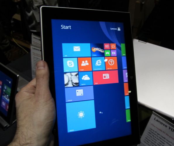 Hình ảnh trên tay Lenovo Miix 2 10 tại CES 2014 Hình ảnh trên tay Lenovo Miix 2 10 tại CES 2014