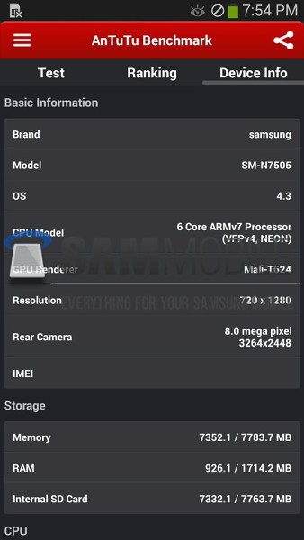 Galaxy Note 3 Neo