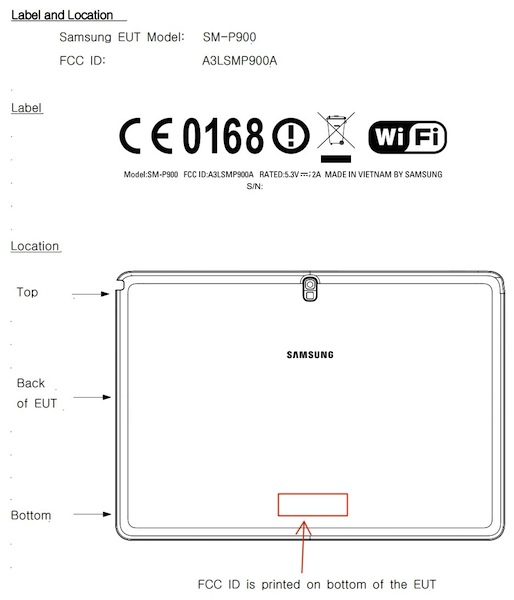 Galaxy NotePRO 12.2 inch được làm tại Việt Nam