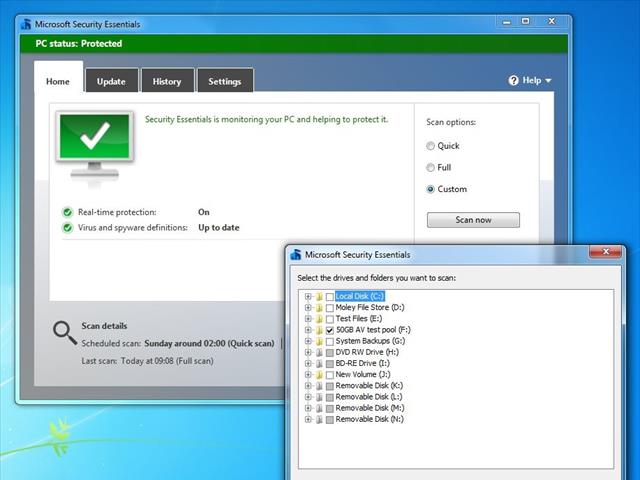 Phần mềm Microsoft Security Essentials sẽ không có sẵn sau tháng 4/2014