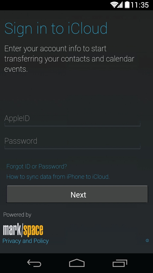 ... Thông qua tài khoản iCloud của bạn