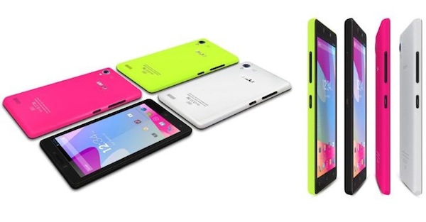 Blu Vivo 4.8 HD có nhiều màu sắc sặc sỡ và khá mỏng