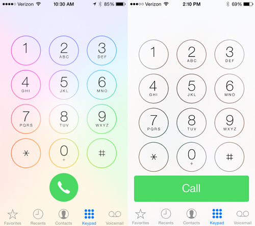 Đổi giao diện quay số