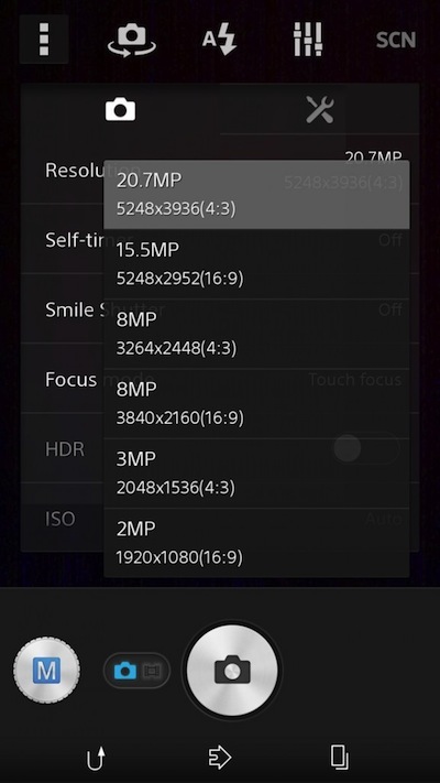 Nhiều tuỳ chọn tỉ lệ